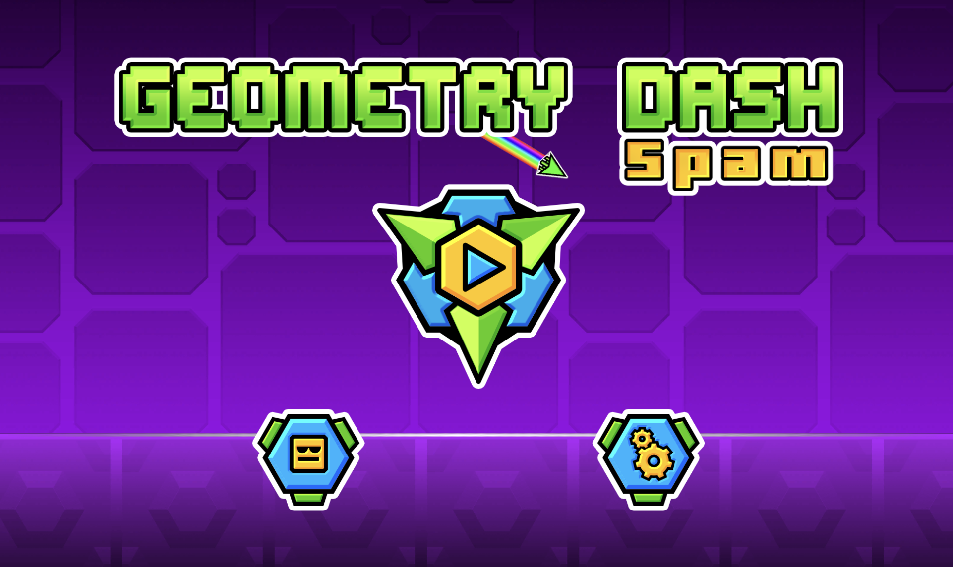 Geometry Dash Spam Game Preview